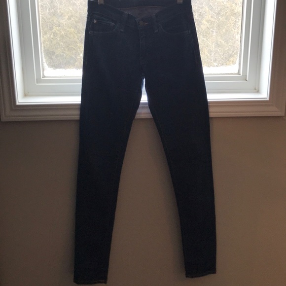 Ralph Lauren skinny blue jeans. - Picture 3 of 8